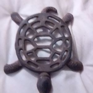 Cast Iron Turtle Pot Holder